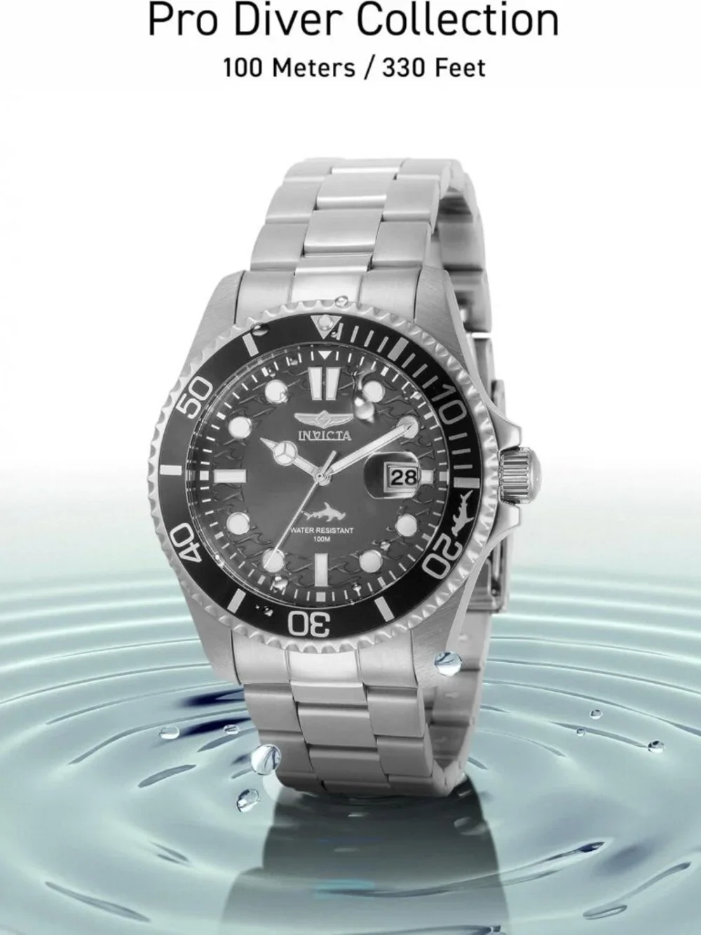 Men's Pro Diver Quartz Watch - Stylish, Water-Resistant, Durable Timepiece